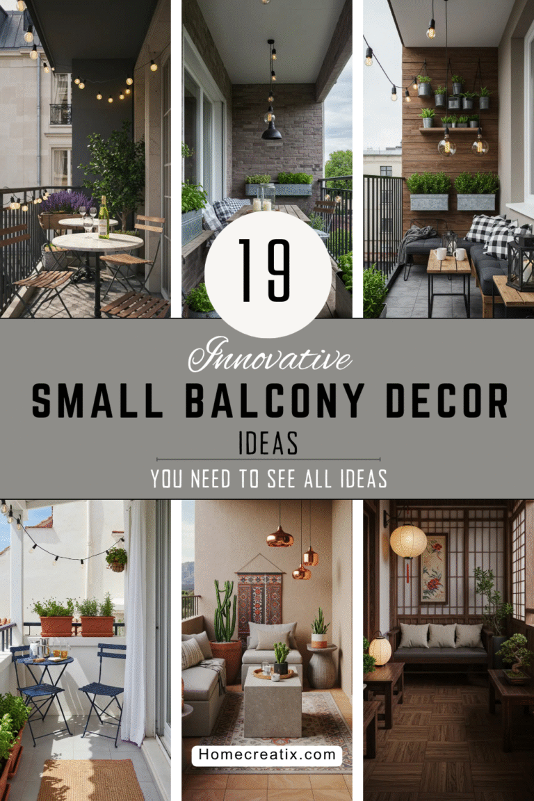 Small Balcony Decor