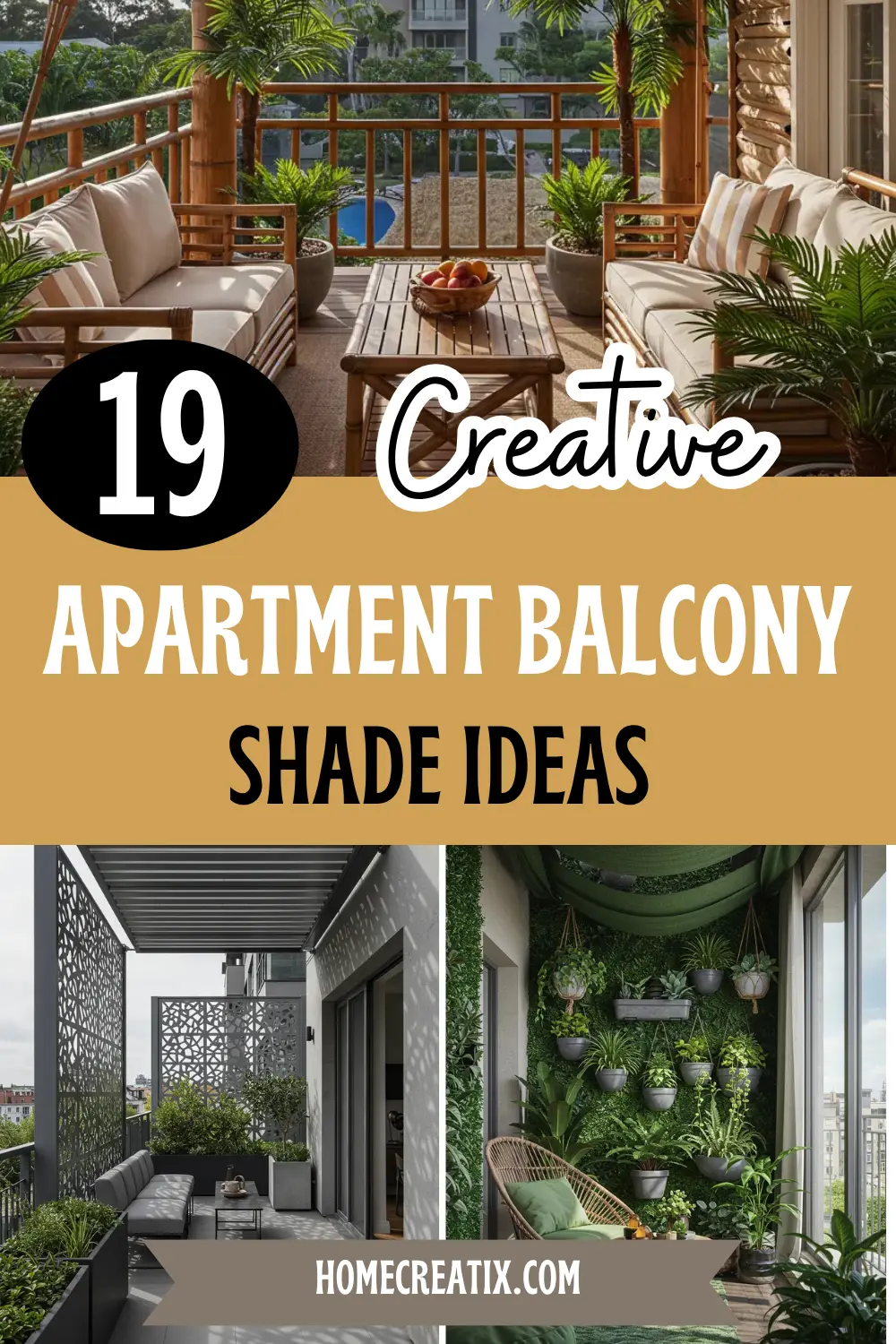 Apartment Balcony Shade Ideas