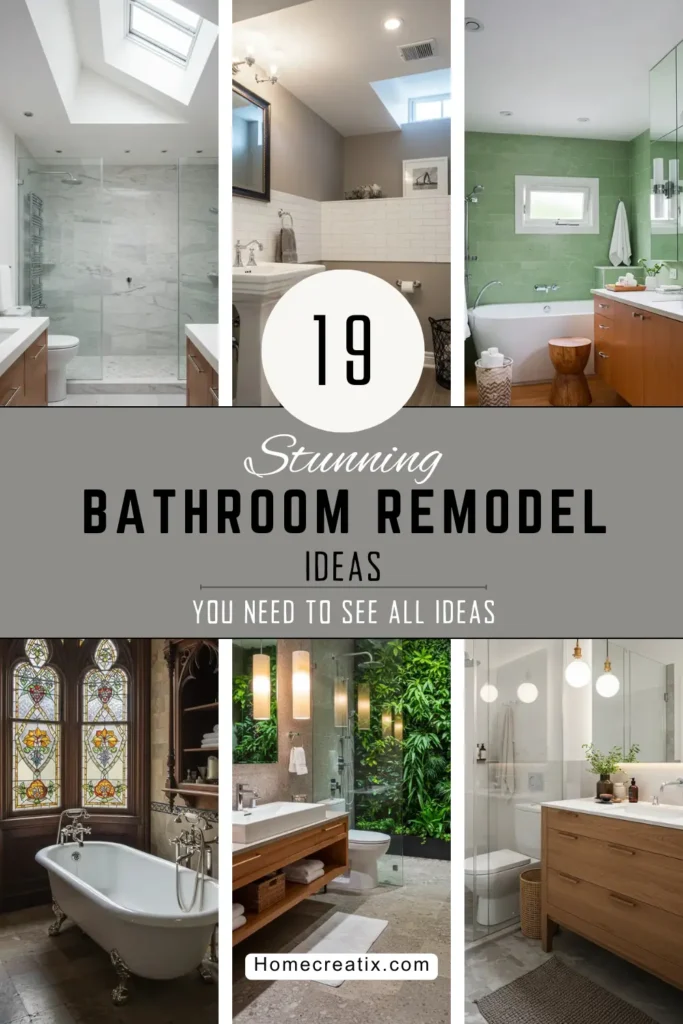 19 Stunning Bathroom Remodel Ideas That Transform Your Space