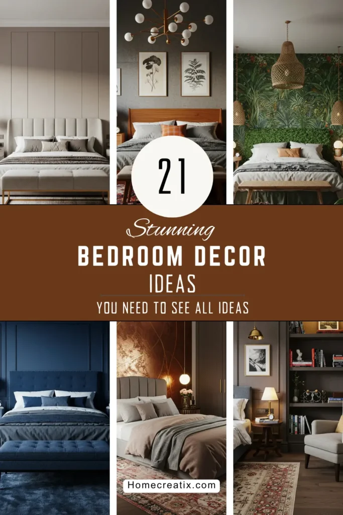 21 Stunning Bedroom Decor Ideas: Transform Your Sleep Space with Expert Design