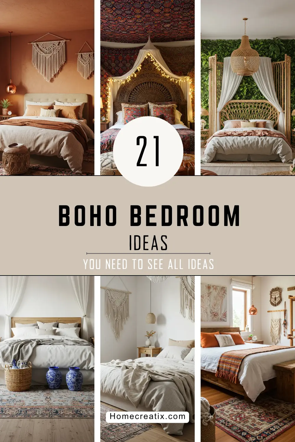 Boho Bedroom Ideas