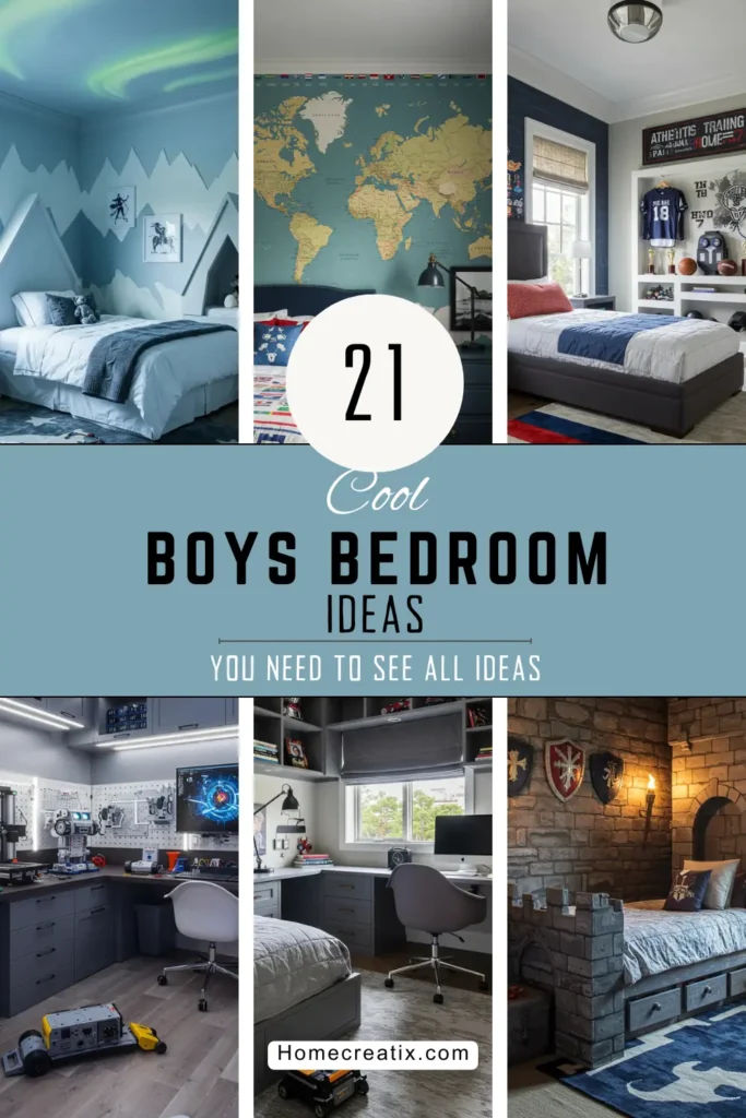 21 Cool and Creative Boys Bedroom Ideas for Every Style