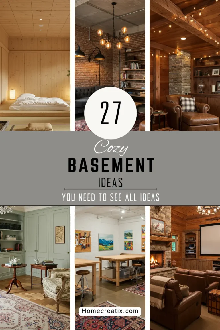 27 Cozy Basement Ideas Transform Your Underground Space into a Warm Retreat