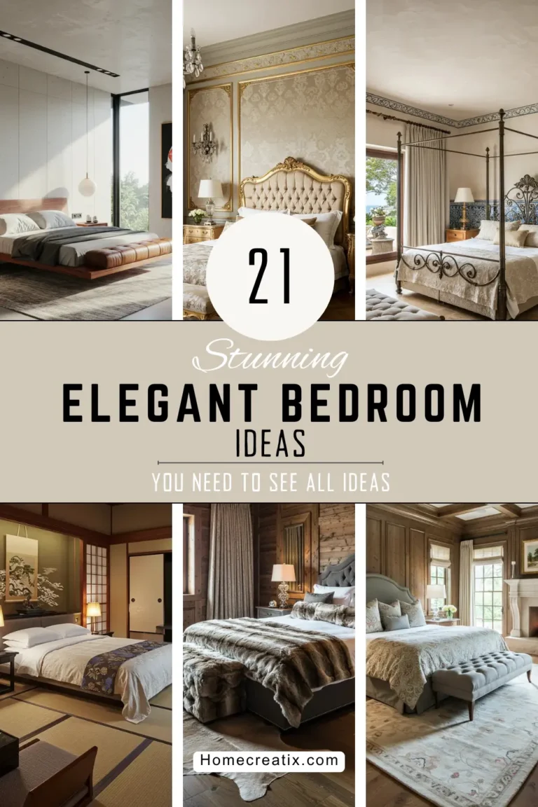 21 Elegant Bedroom Ideas for a Luxurious and Timeless Retreat