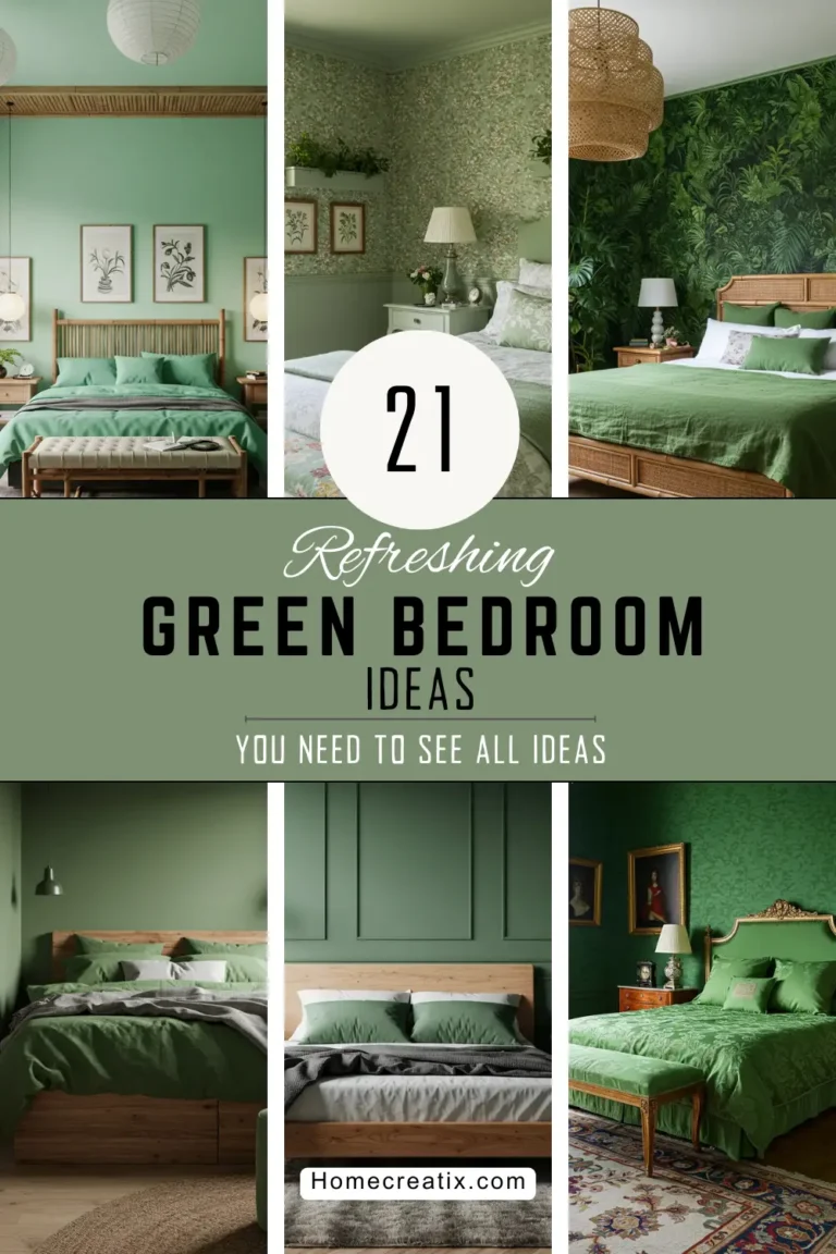Green Bedroom Ideas