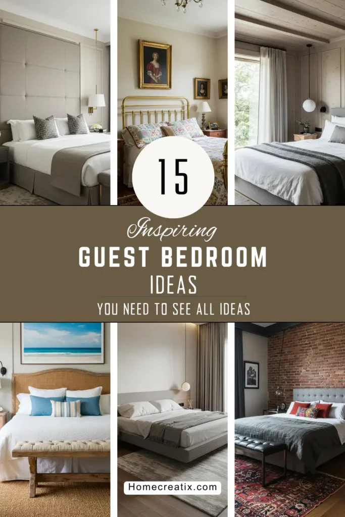 15 Inspiring Guest Bedroom Ideas: Create the Perfect Welcoming Retreat