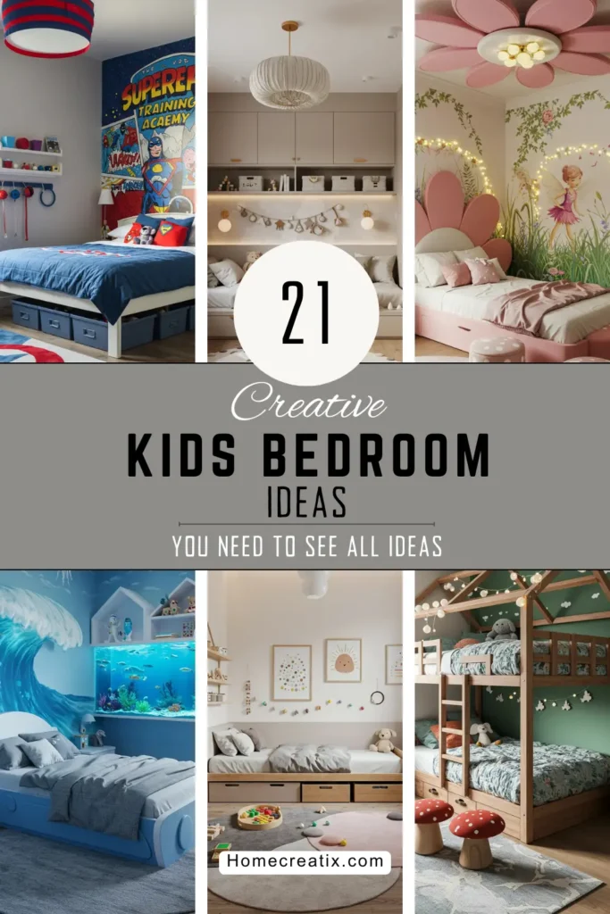 21 Creative Kids Bedroom Ideas for a Fun and Functional Space