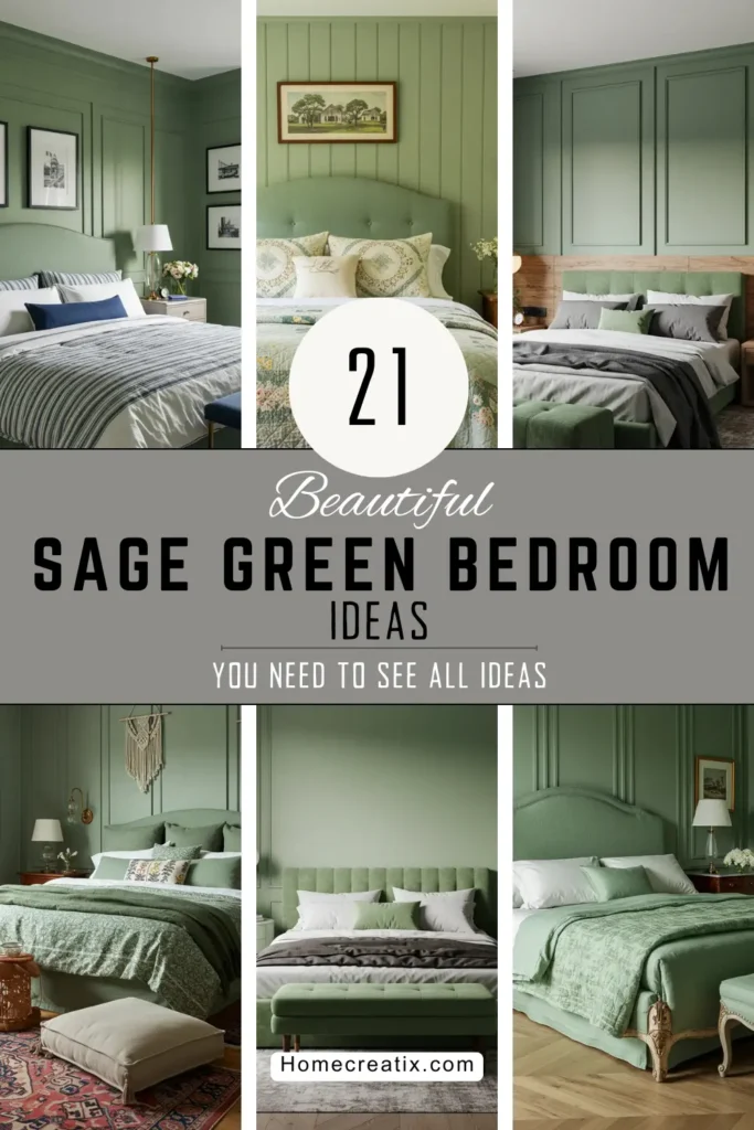 21 Beautiful Sage Green Bedroom Ideas for a Serene and Stylish Retreat