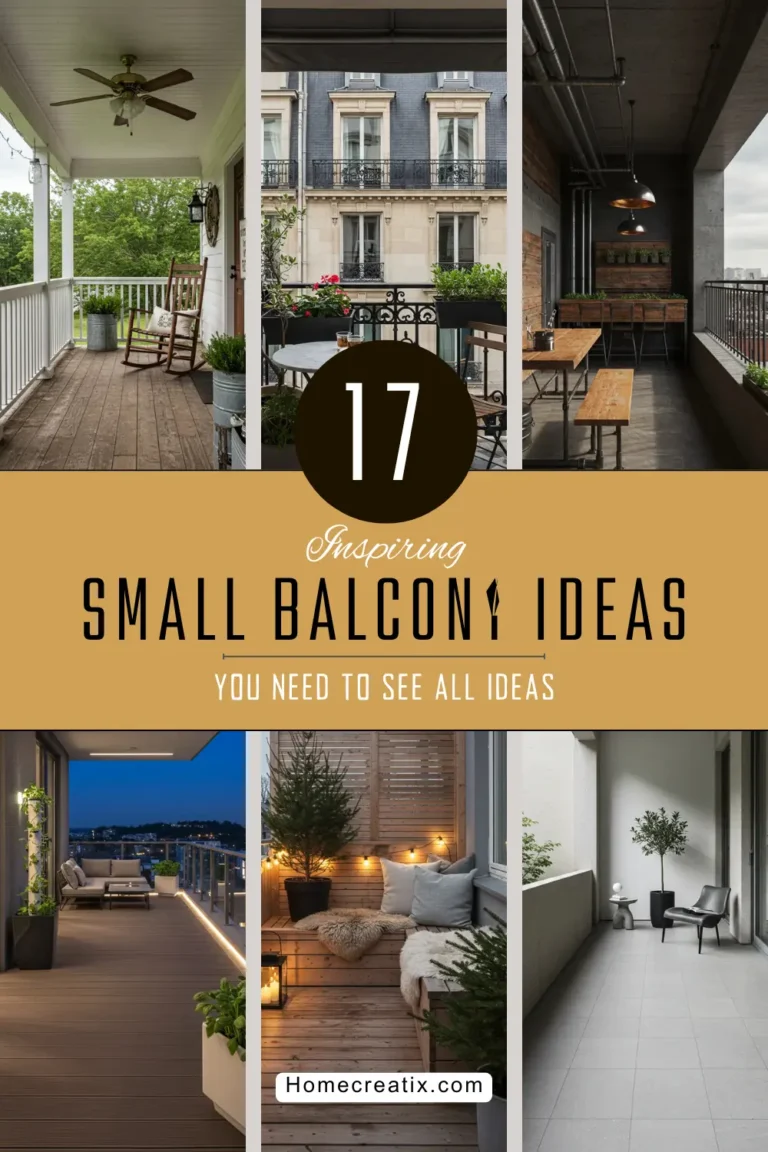 Small Balcony Ideas