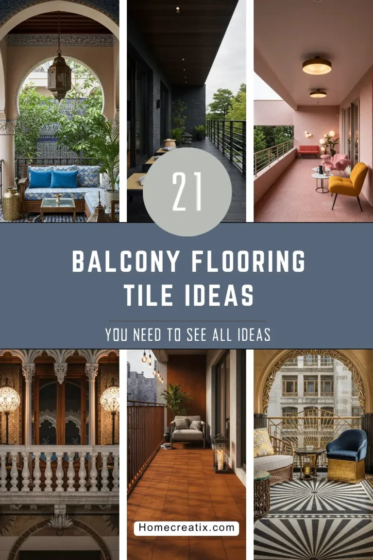 21 Balcony Flooring Tile Ideas That Instantly Elevate Your Space