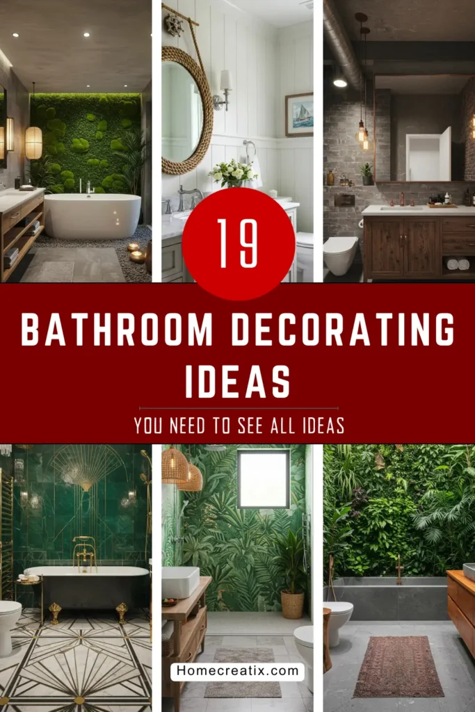 19 Stunning Bathroom Decorating Ideas That Transform Your Space