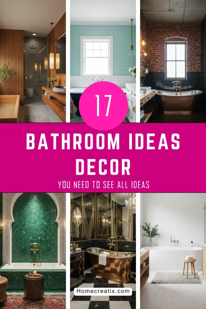 17 Stunning Bathroom Ideas Decor to Transform Your Space