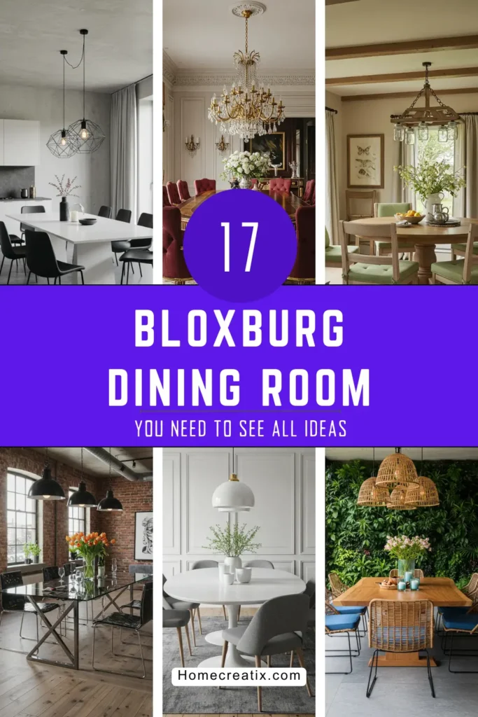 Bloxburg Dining Room Decor 17 Ways to Create Luxury Vibes