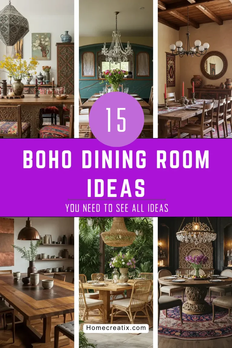 Boho Dining Room Ideas for Every Style: 15 Designs You’ll Love