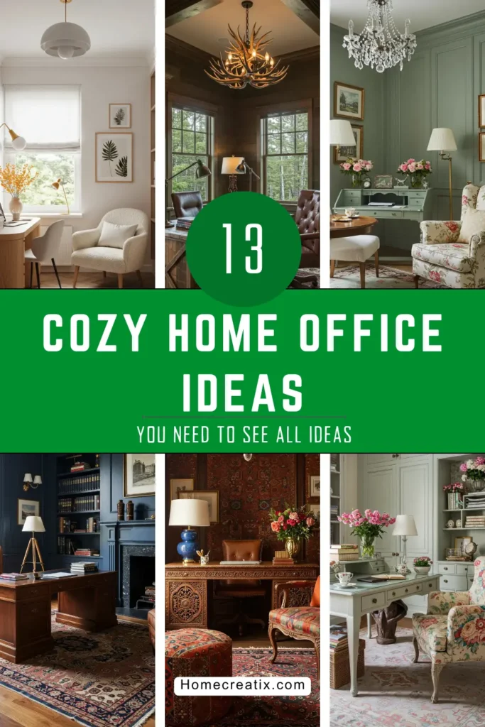 13 Cozy Home Office Ideas to Transform Your Workspace