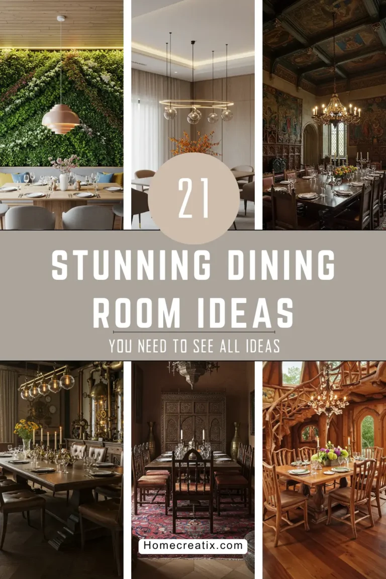 21 Stunning Dining Room Ideas to Transform Your Home