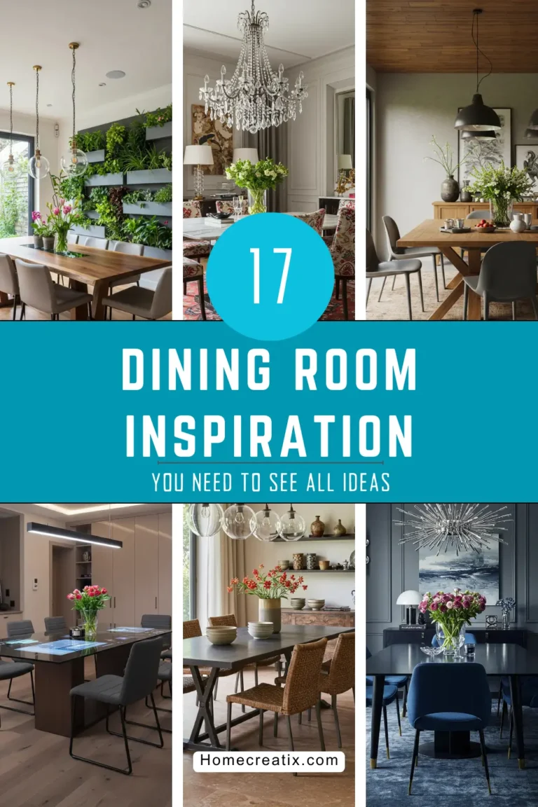 Dining Room Inspiration: 17 Must-Try Designs for Every Home