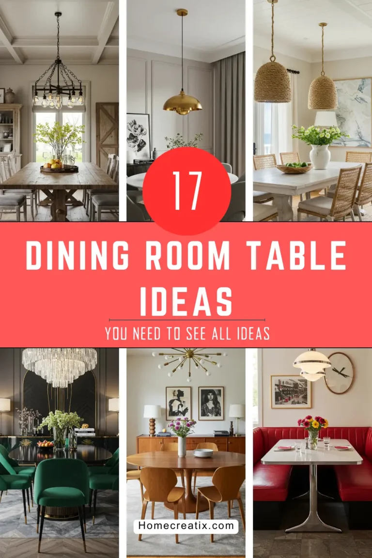 Dining Room Table Ideas: 17 Budget-Friendly Styles You’ll Actually Love