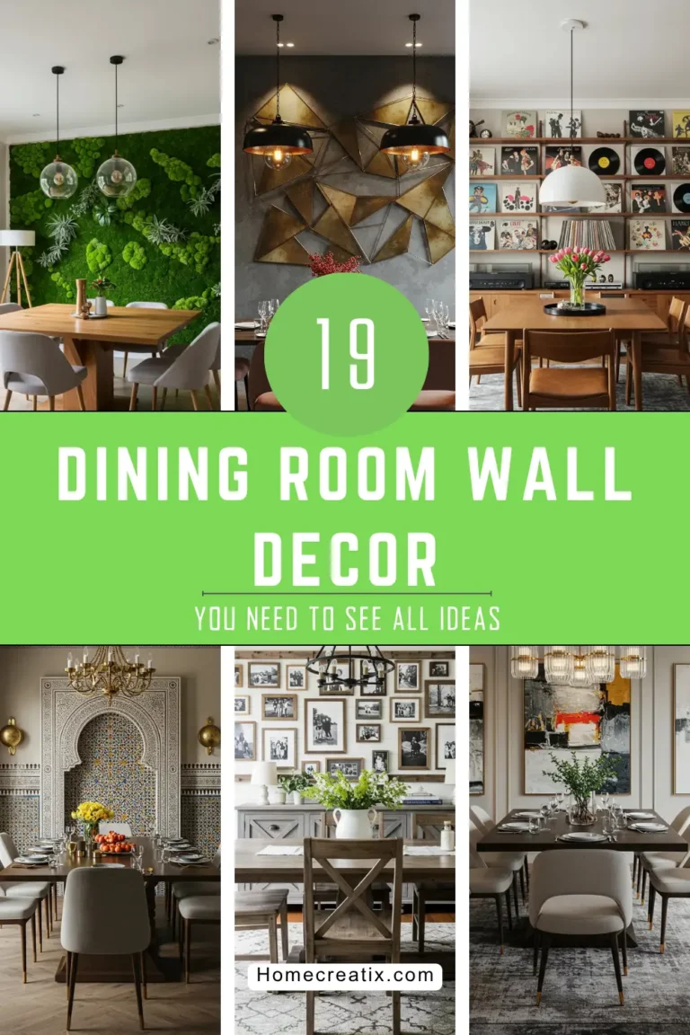 19 Dining Room Wall Decor Themes That Demand Compliments