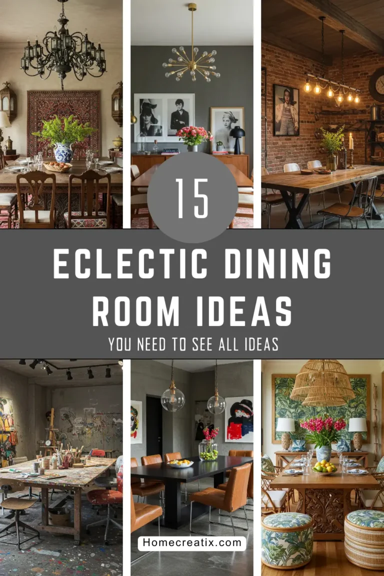 Eclectic Dining Room Ideas: 15 Bold Designs That Steal the Show