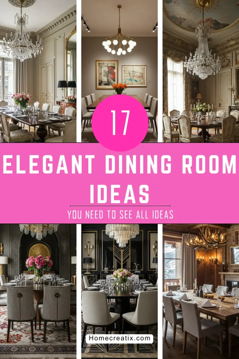 17 Elegant Dining Room Ideas That Define Sophisticated Living