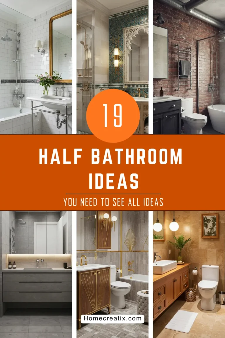 19 Half Bathroom Ideas That Transform Small Spaces Into Style Statements