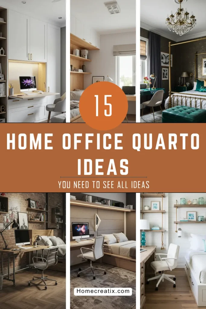 Home Office Quarto Ideas: 15 Inspiring Bedroom-Office Combinations