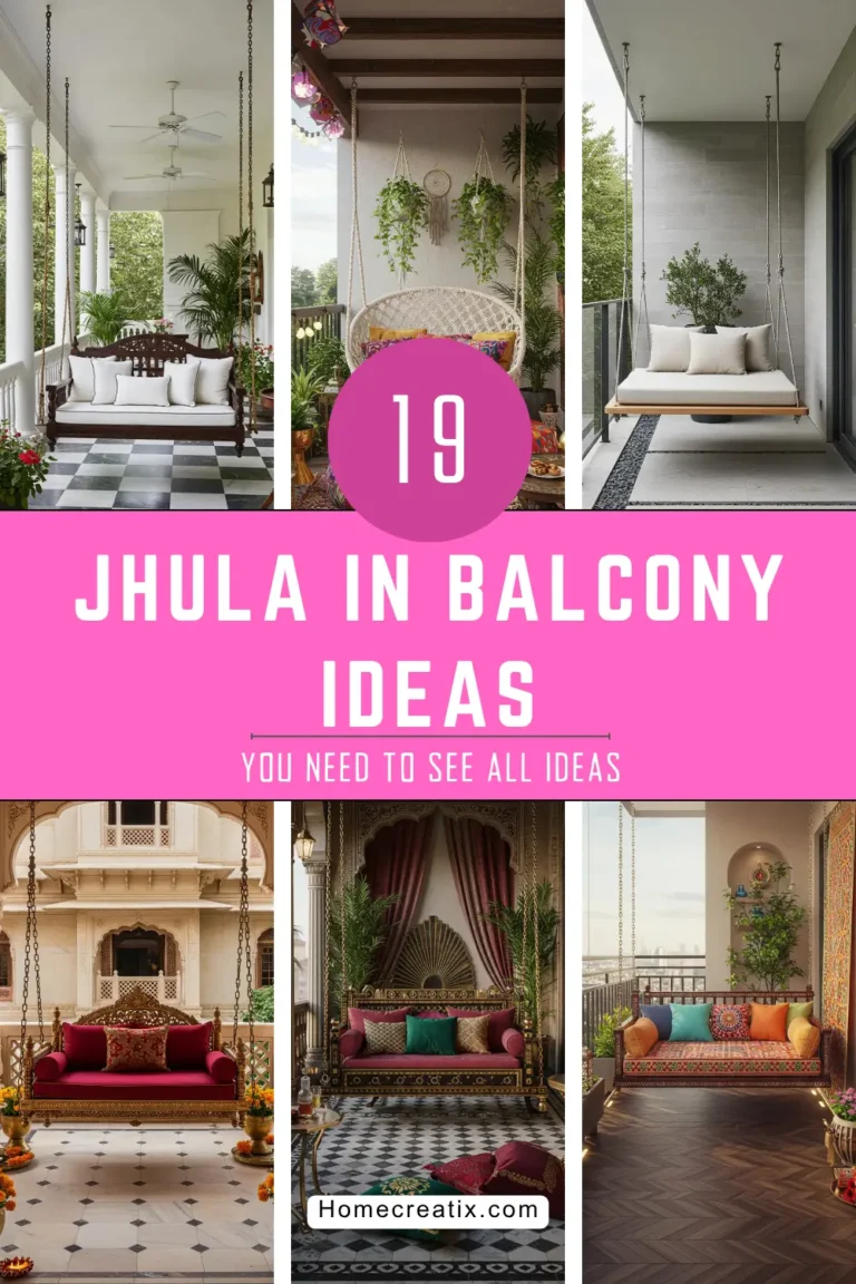 19 Stunning Jhula in Balcony Ideas: Transform Your Outdoor Space