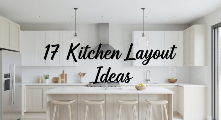 17 Smart Kitchen Layout Ideas That Maximize Function and Style