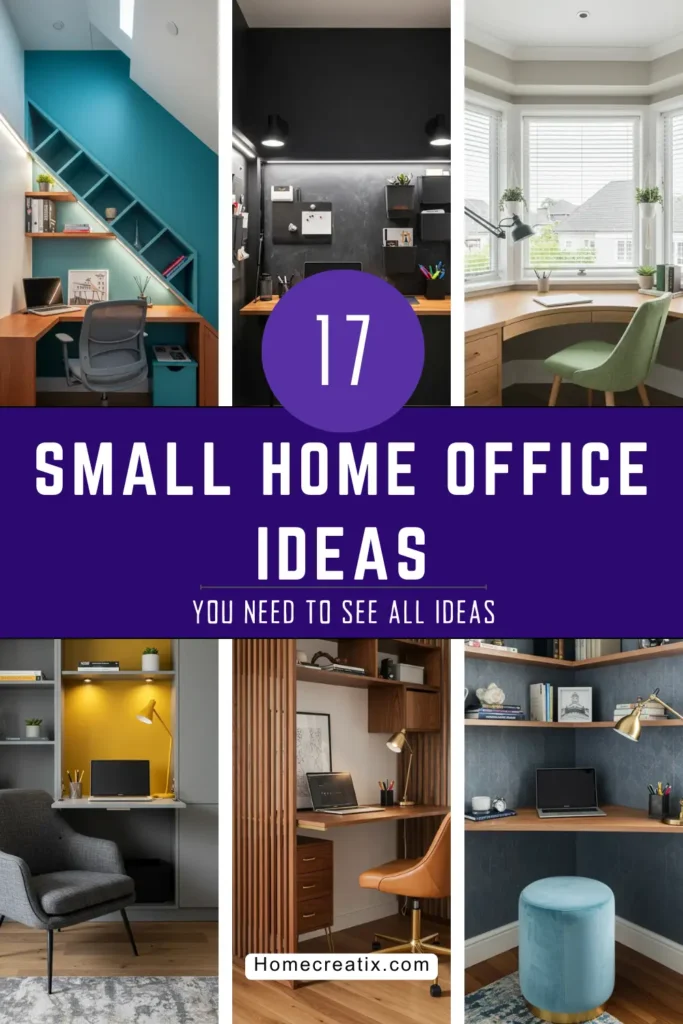 17 Innovative Small Home Office Ideas for Maximum Productivity