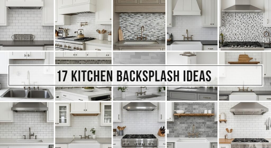 17 Creative Kitchen Backsplash Ideas to Transform Your Space