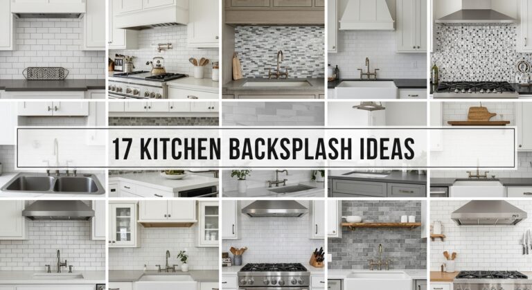 17 Creative Kitchen Backsplash Ideas to Transform Your Space