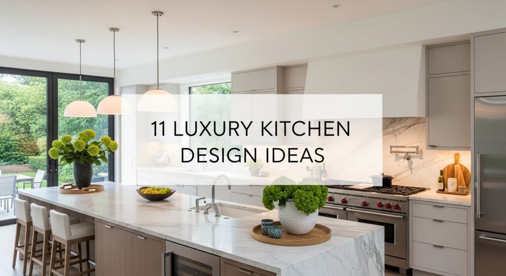 11 Exquisite Luxury Kitchen Design Ideas for Upscale Homes