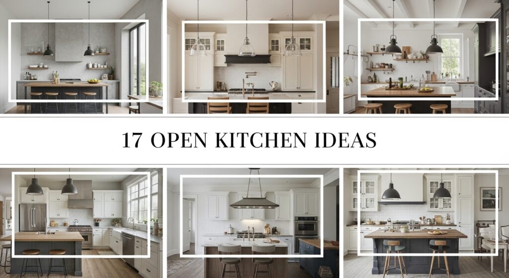 17 Innovative Open Kitchen Design Ideas for Modern Homes
