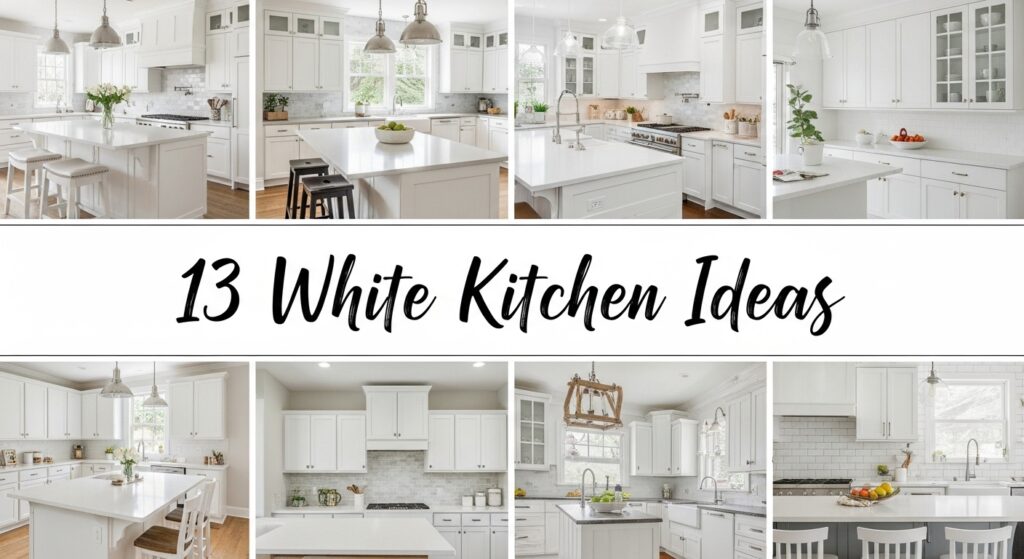 13 Stunning White Kitchen Design Ideas for Modern Homes