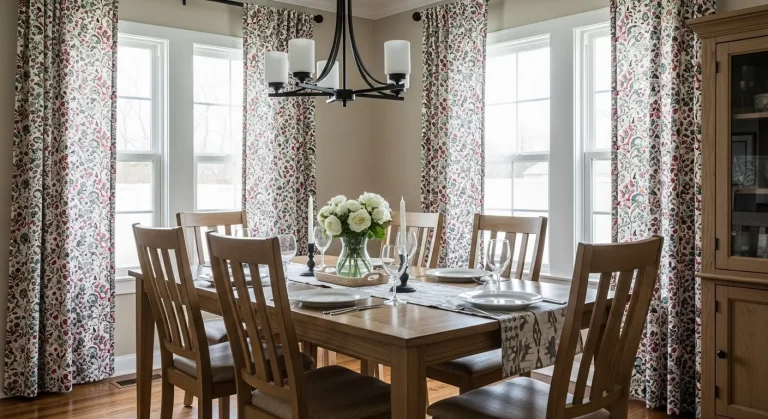 Dining Room Curtain Ideas: 17+ Stylish Curtains to Refresh Your Decor