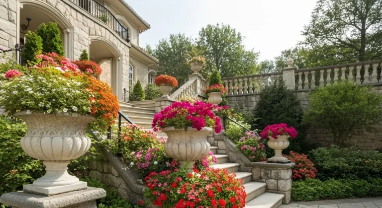 Front Entrance Stairway Ideas: 10 Chic Ways to Beautify Your Front Steps