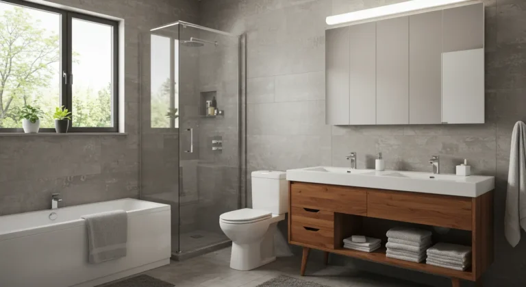 16+ Inspiring Mid-Century Modern Bathroom Ideas