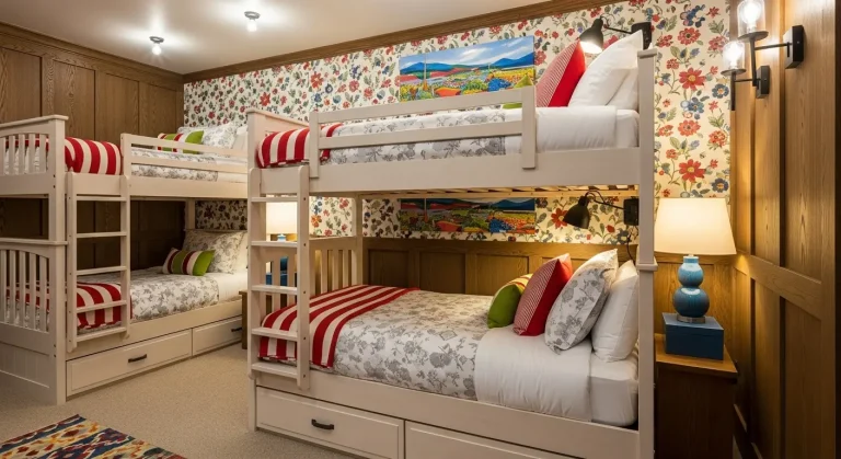 Quad Bunk Beds Ideas for Your Home: 15 Clever Designs for Small Rooms