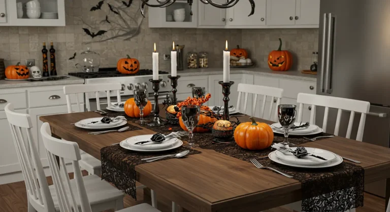 15 Halloween Kitchen Table Decor Ideas: Spooky Touches for Your Dining Space