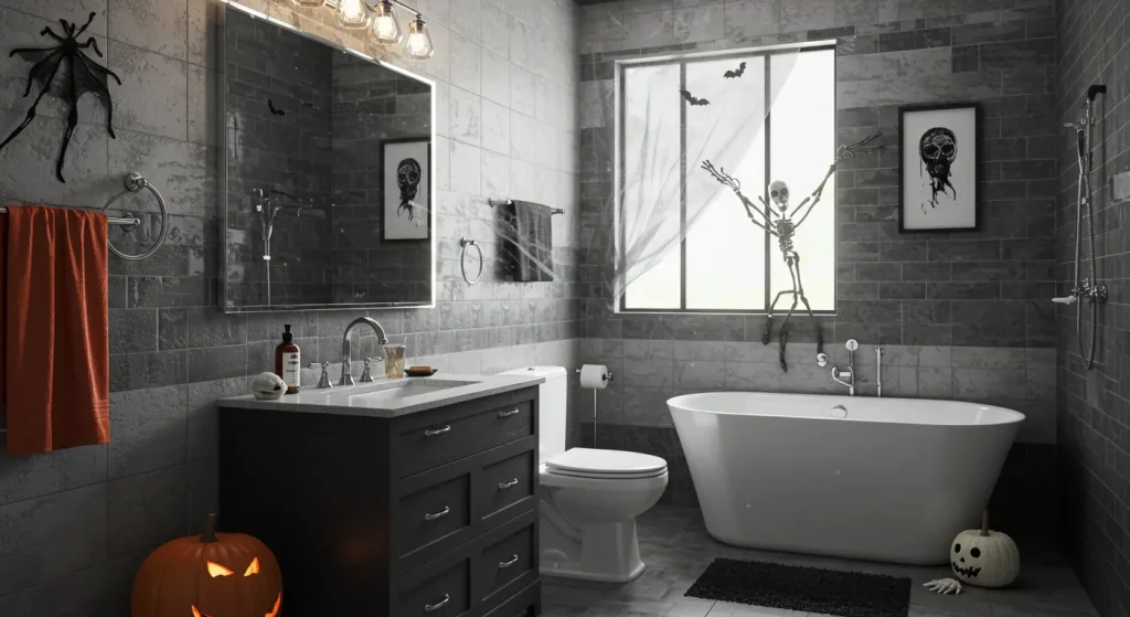 17 Halloween Bathroom Aesthetic: Spooky Designs for a Haunted Bathroom
