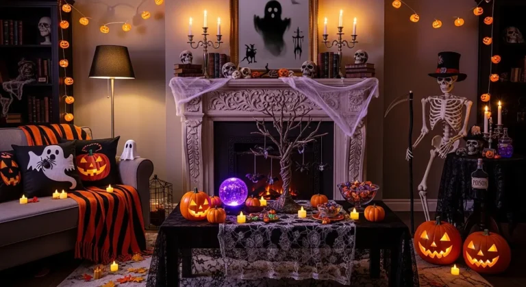 17 Halloween Home Decor Indoor Ideas to Make Your Space Spook-tacular