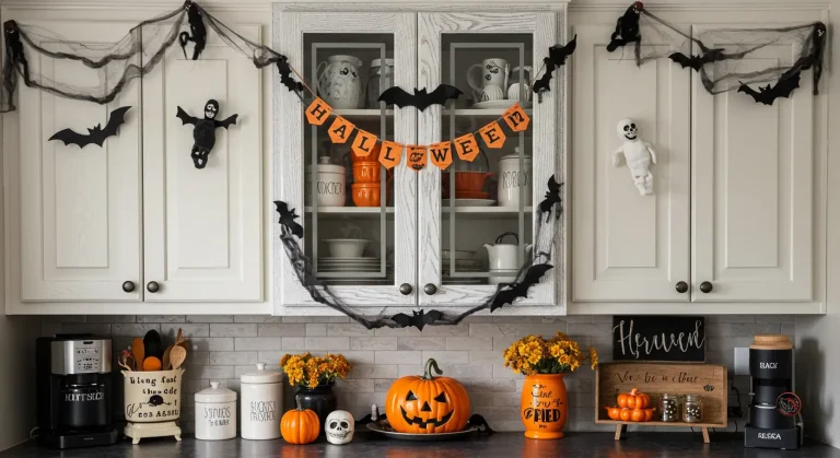 17 Halloween Kitchen Cabinet Decor: Spooky Ideas for a Festive Kitchen
