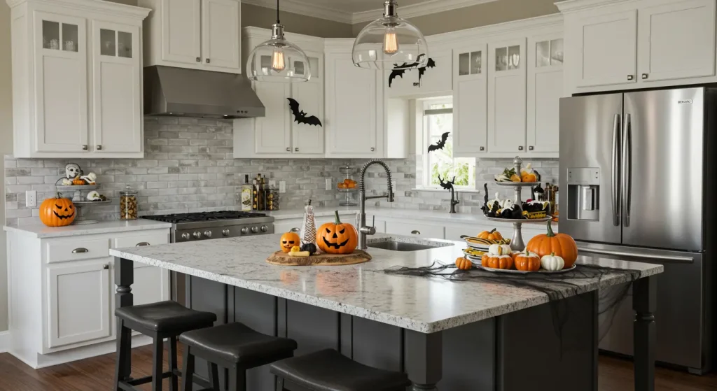 15 Halloween Kitchen Island Decor: Transform Your Space with Spooky Charm