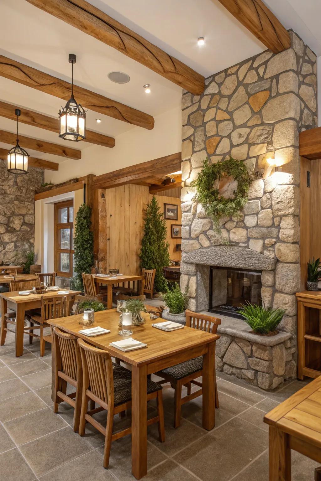 Nature-inspired themes create a peaceful and grounding space.