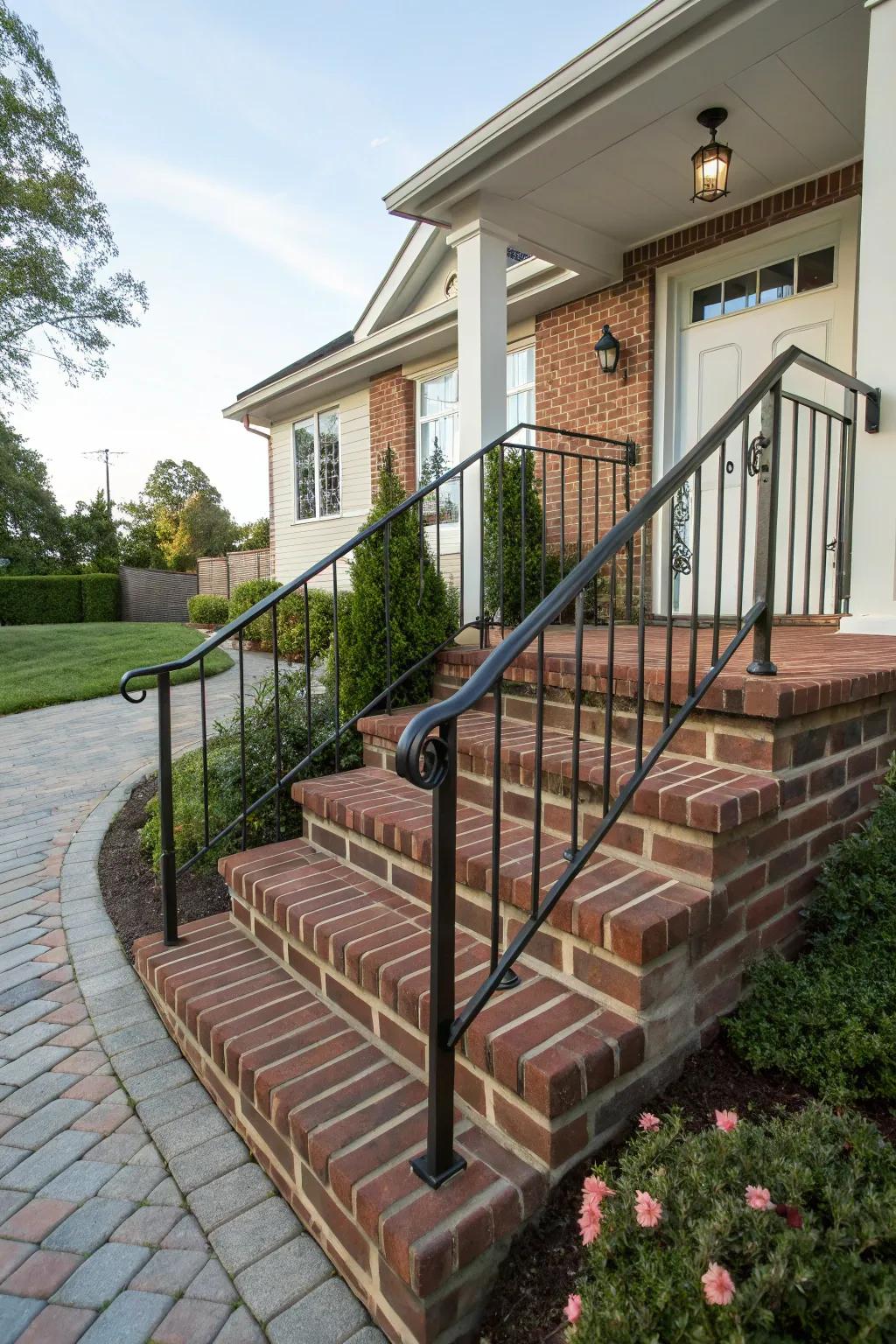 Harmonious blend of modern and traditional elements.