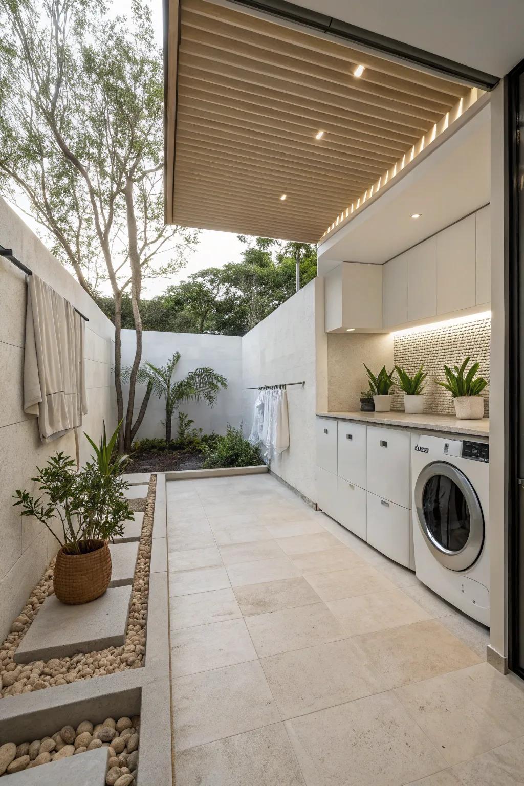 Minimalist design enhances simplicity and elegance.