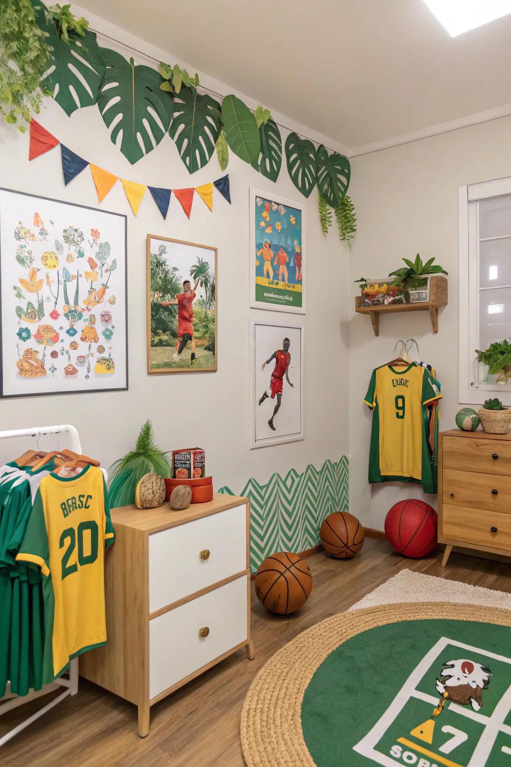 Thematic decor can reflect your child's interests and make their room a personal haven.