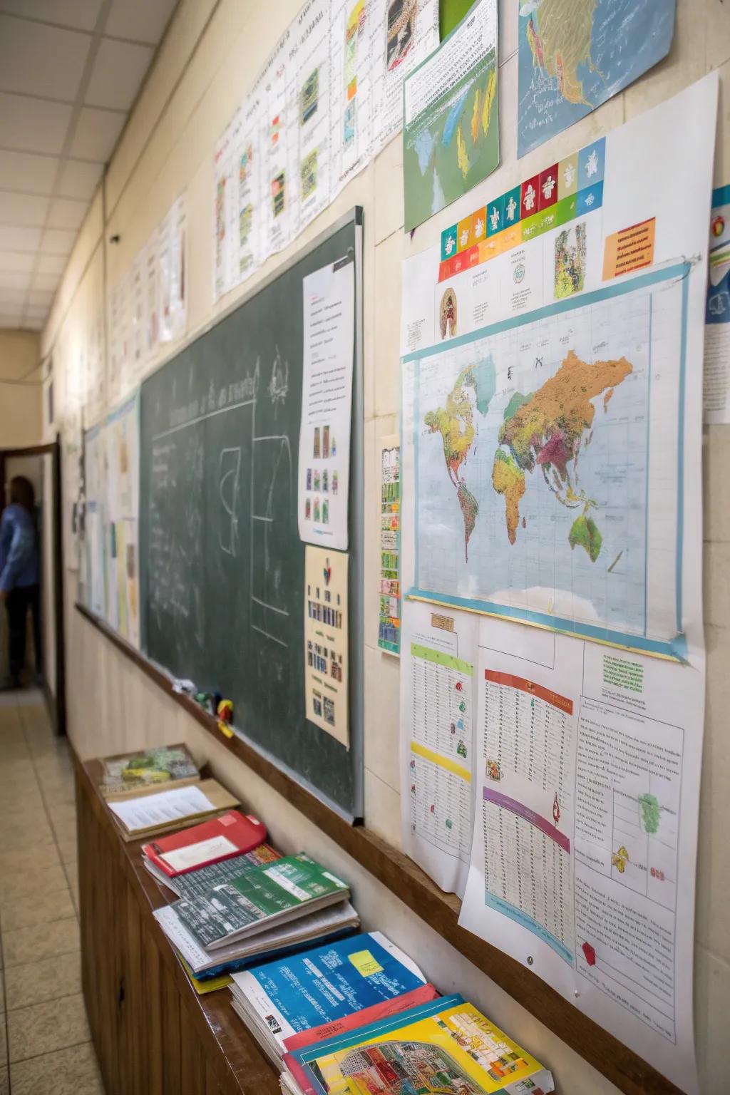 Educational elements inspire curiosity and learning.