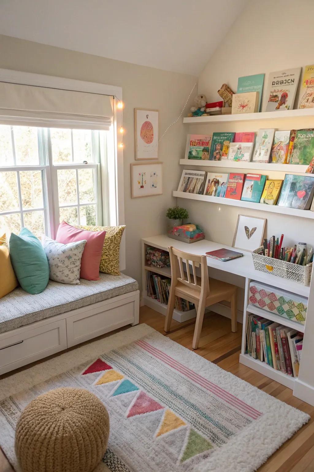Personalized spaces make a child's room uniquely theirs.